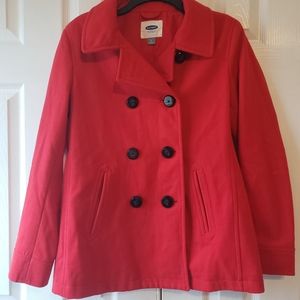 Old Navy Peacoat Red